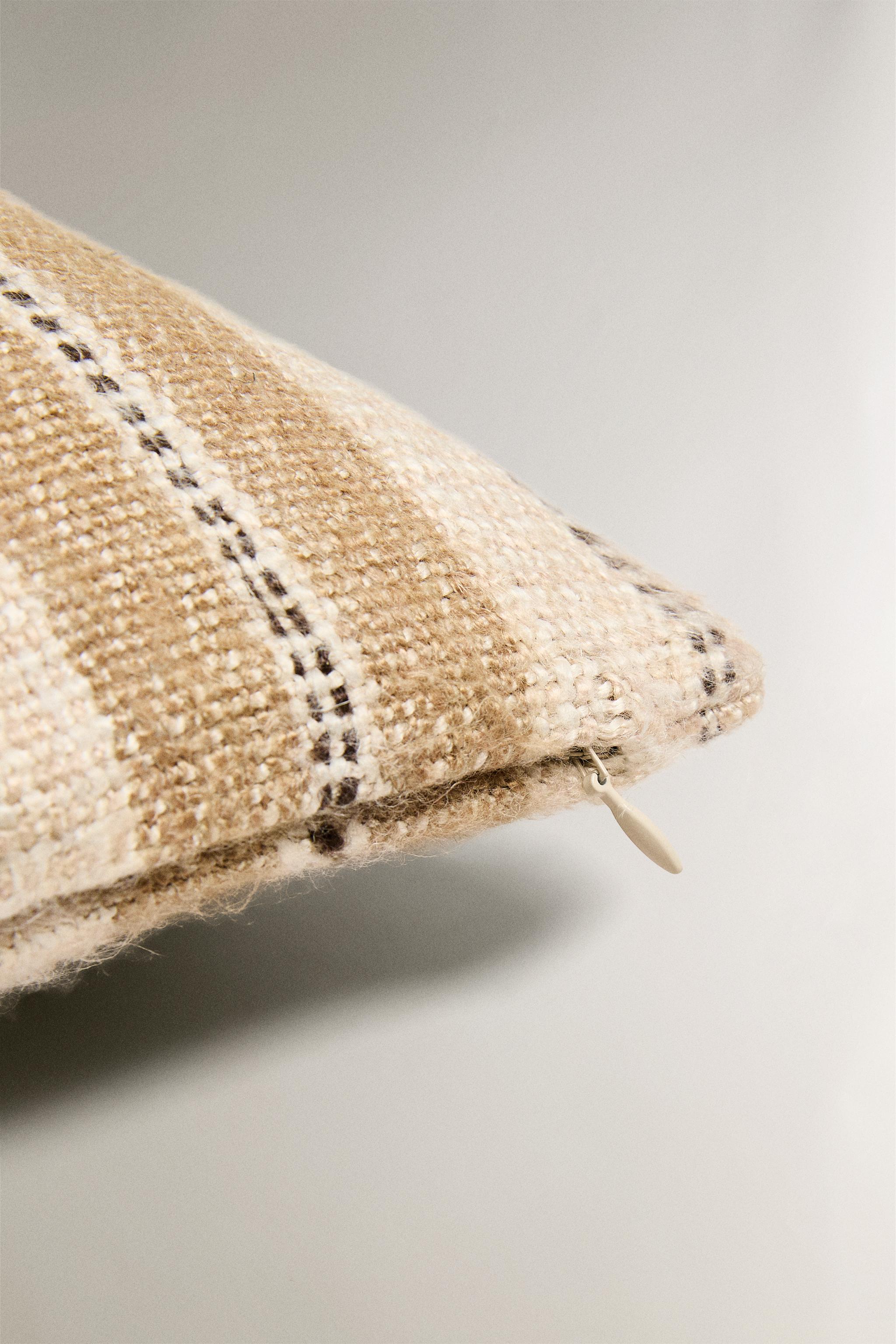 HOUSSE DE COUSSIN RAYURES